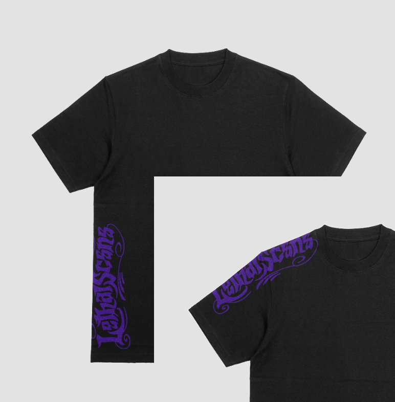 Y2K Lethal Scene tee (black)