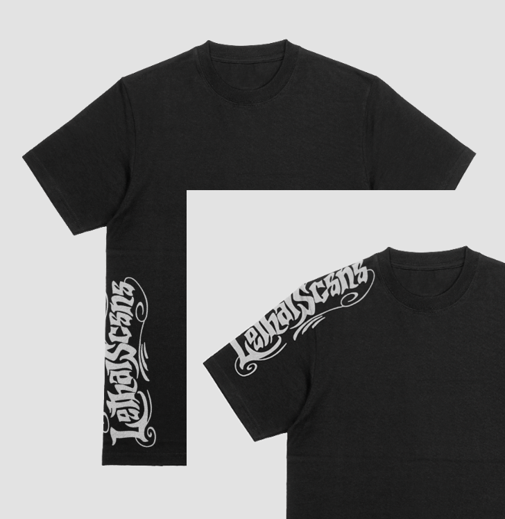 Y2K Lethal Scene tee (black)