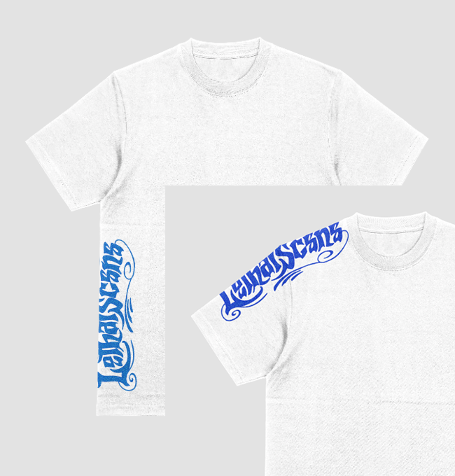 Y2K Lethal Scene shirt (white)