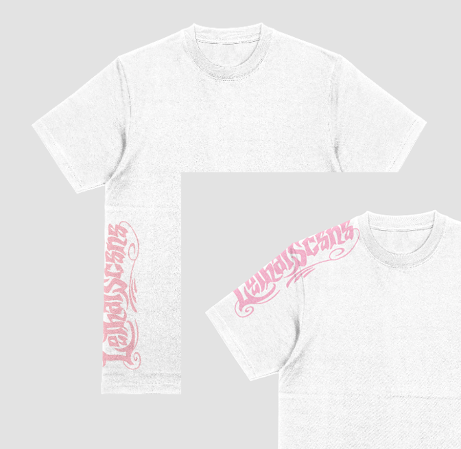 Y2K Lethal Scene shirt (white)