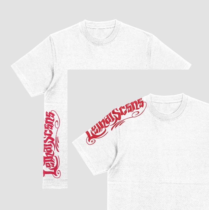 Y2K Lethal Scene shirt (white)